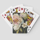 黒の花 トランプ (裏面)