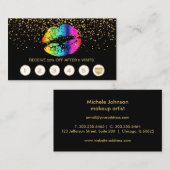 黒の虹の唇のロイヤリティカード ロイヤリティカード (正面/裏面)