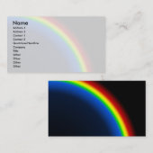 黒の虹 名刺 (正面/裏面)