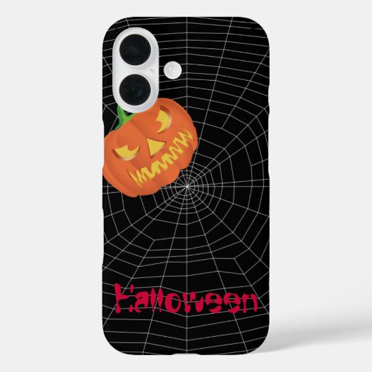 黒の蜘蛛の巣 Case-Mate iPhoneケース (裏面)