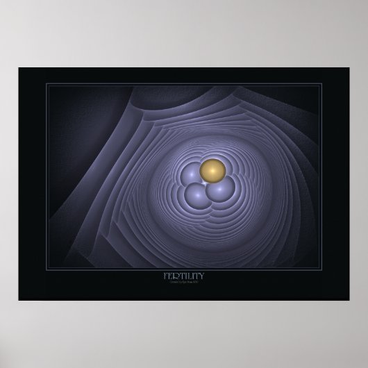 黒の豊饒ポスター ポスター (正面)