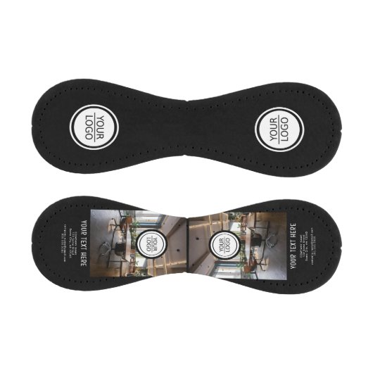 黒の追加ロゴカスタム文字会社写真 野球ボール (パネル)