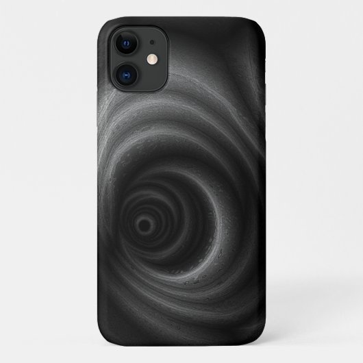 黒の重力 Case-Mate iPhoneケース (裏面)