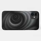 黒の重力 Case-Mate iPhoneケース (裏面(横))