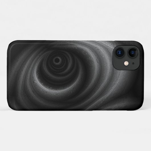黒の重力 Case-Mate iPhoneケース (裏面(横))