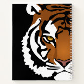 黒の野猫虎 ノートブック (裏面)