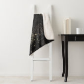 黒の金ゴールドパタ占星術のーン シェルパブランケット (インサイチュ)