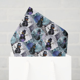 黒の雪だるまを作ろう 薄葉紙