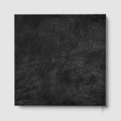 黒の革に2026年卒業証書のハクトウワシ ゲストブック (裏面)