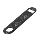 黒の1690年頃蠍座の星座Hevelius スピード栓抜き (裏面アングル)