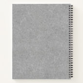 黒の3色ペンブロークウェルシュコーギー漫画の犬 ノートブック (裏面)