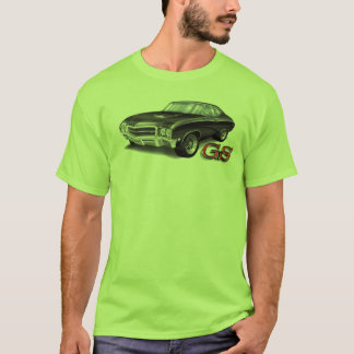 黒の69 Buick GS Tシャツ