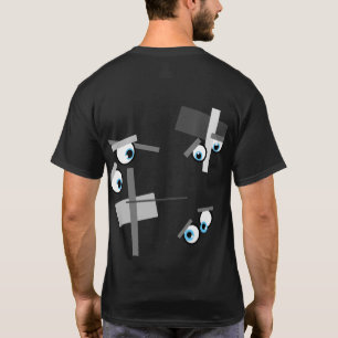 黒の「ウォッチャーズ」 Tシャツ