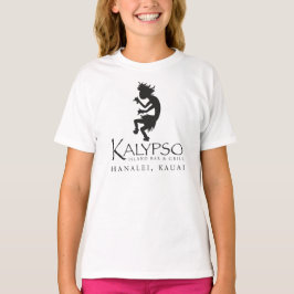 黒のKalypso Kaneのロゴ Tシャツ