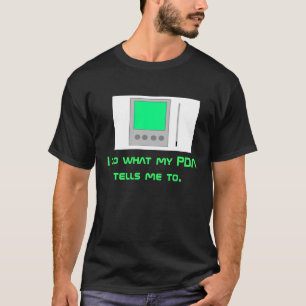 黒のPDA Tシャツ