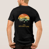 黒のTシャツ トライブレンドTシャツ (裏面)