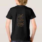黒のTシャツ トライブレンドＴシャツ (裏面)