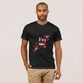 黒のTシャツ Tシャツ (正面フル)