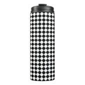 黒はっきりしたと白の山形 タンブラー (正面)