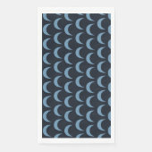 黒はっきりしたと青の四分月 (正面)