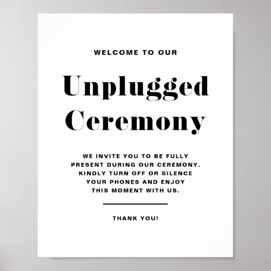 黒はっきりしたレトロタイポグラフィ開栓式 ポスター (正面)