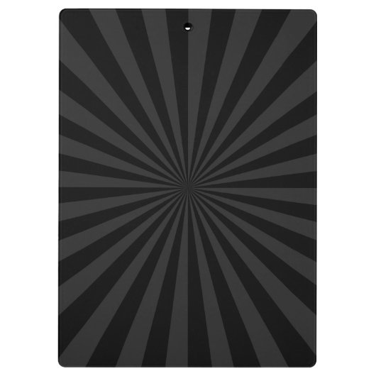 黒はっきりした炭が破裂カスタマイズ クリップボード (裏面)