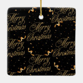 黒はっきりした色 セラミックオーナメント (裏面)