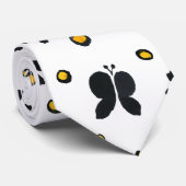 黒はっきりした蝶ネクタイ ネクタイ (ロール)