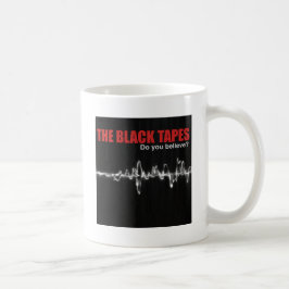 黒はロゴを録音します コーヒーマグカップ
