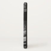 黒は渦巻- AppleのiPhone/iPadの場合--を彫面を切り出しました Case-Mate iPhoneケース (裏面/左)
