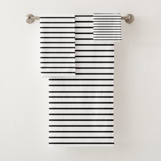黒は白を並べます バスタオルセット (インサイチュ)