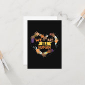 黒は美しい黒の歴史月間 カード (正面/裏面インサイチュ)