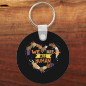 黒は美しい黒の歴史月間 キーホルダー (正面)