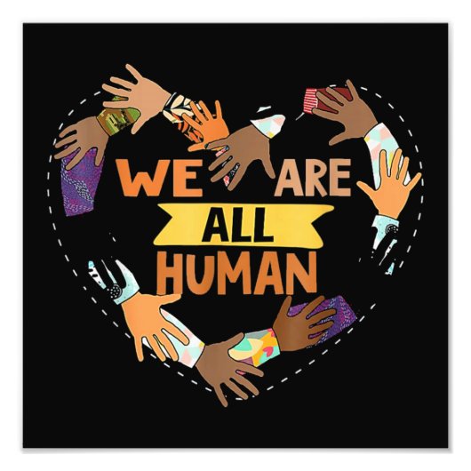 黒は美しい黒の歴史月間 フォトプリント            (正面)