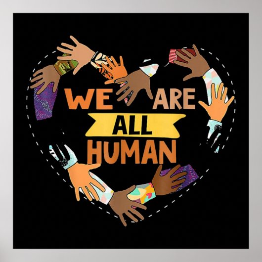 黒は美しい黒の歴史月間 ポスター (正面)