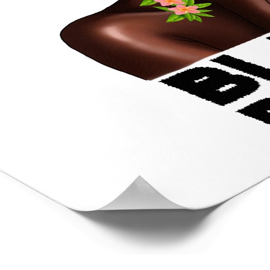 黒は美しい ポスター (角)