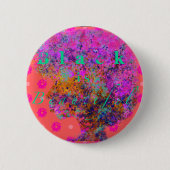 黒は美しい 缶バッジ (正面)