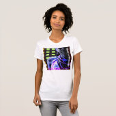 黒は美しい Tシャツ (正面フル)