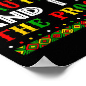 黒は美しく、私は証明の黒の歴史 ポスター (角)