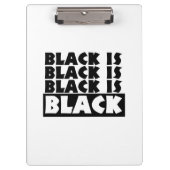 黒は黒 クリップボード (正面)