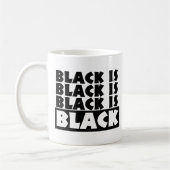 黒は黒 コーヒーマグカップ (左)