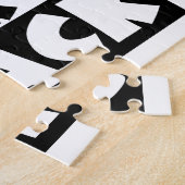 黒は黒 ジグソーパズル (側面)