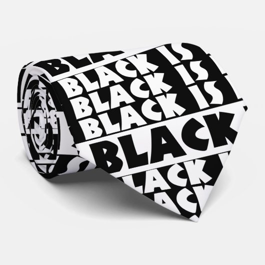 黒は黒 ネクタイ (ロール)