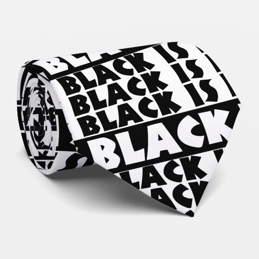 黒は黒 ネクタイ (ロール)