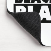 黒は黒 マウスパッド (コーナー)