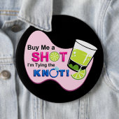 黒は"私を私が結び目" Pin結んでいる打撃買います 缶バッジ (インサイチュ)