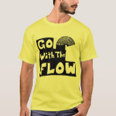 黒は"階段のしなやかで優雅の流れと"合っています Tシャツ (正面)