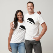 黒はTシャツ鳴きます Tシャツ (ユニセックス)