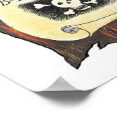 黒ひげの大きいポスター ポスター (角)