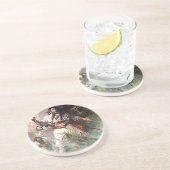 黒ひげオンファイアパイレートイラストレーション コースター (側面)